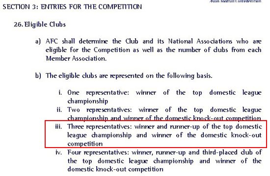 解读亚冠规则:为何辽足打附加赛 AFC太混乱 -