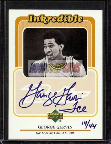 球星卡第195期:冰人格文手写编号限量签字