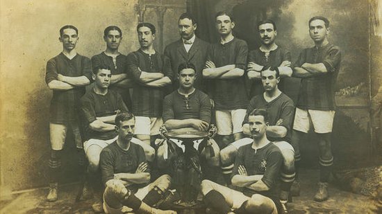 巴塞罗那足球俱乐部1909年-1919年间相关历史