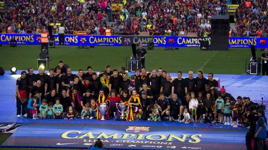 巴塞罗那足球俱乐部2008-2011年间的相关历史