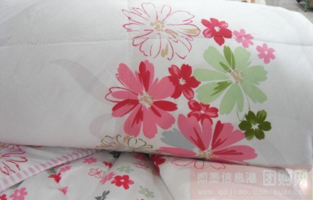原价186元的ab版全棉印花夏凉被一条(1.8米*2
