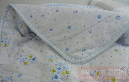 原价186元的ab版全棉印花夏凉被一条(1.8米*2