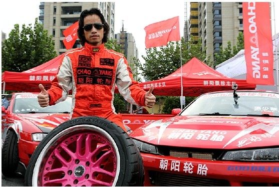 朝阳轮胎漂移车队温州漂移车赛再展风采