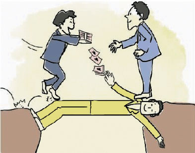 家具市场现缠身搬运工 拉客拿回扣一天收入千