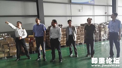 寿光市李建文副市长来即墨市调研外贸进出口及
