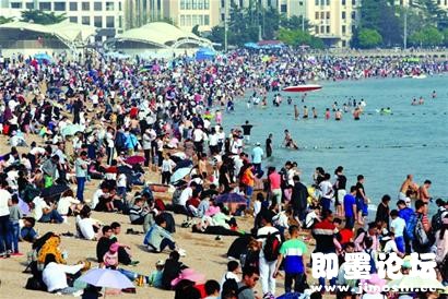 青岛五一假期纳客443.9万人次,旅游综合收入6