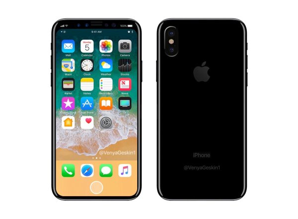 库克揭晓iPhone8外观 确定9月12日发布?